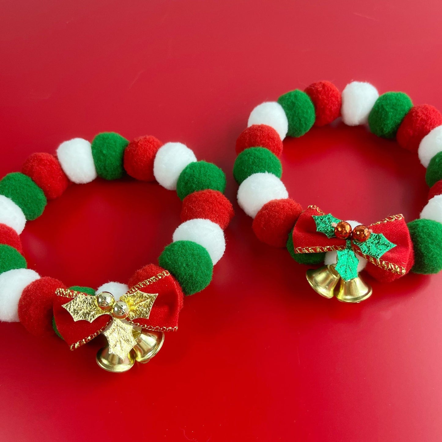 Pet Plush Ball Collar
