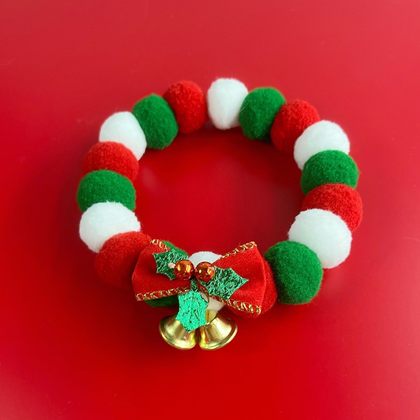 Pet Plush Ball Collar