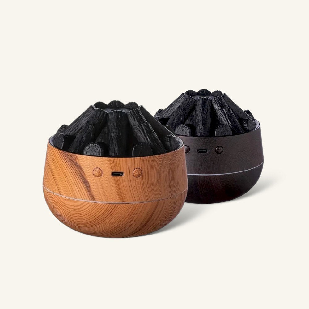 Portable Charcoal Humidifier - 300ML USB Desktop Humidifier for Home & Office