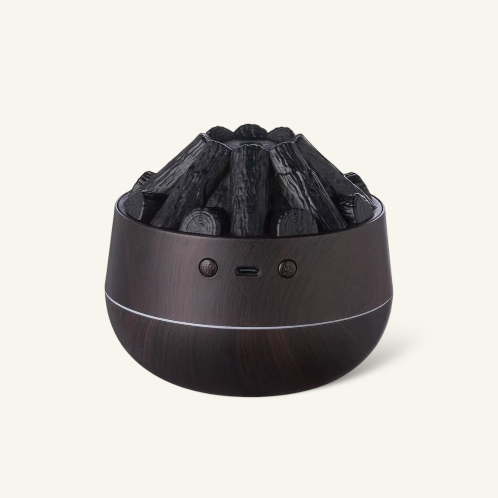 Portable Charcoal Humidifier - 300ML USB Desktop Humidifier for Home & Office