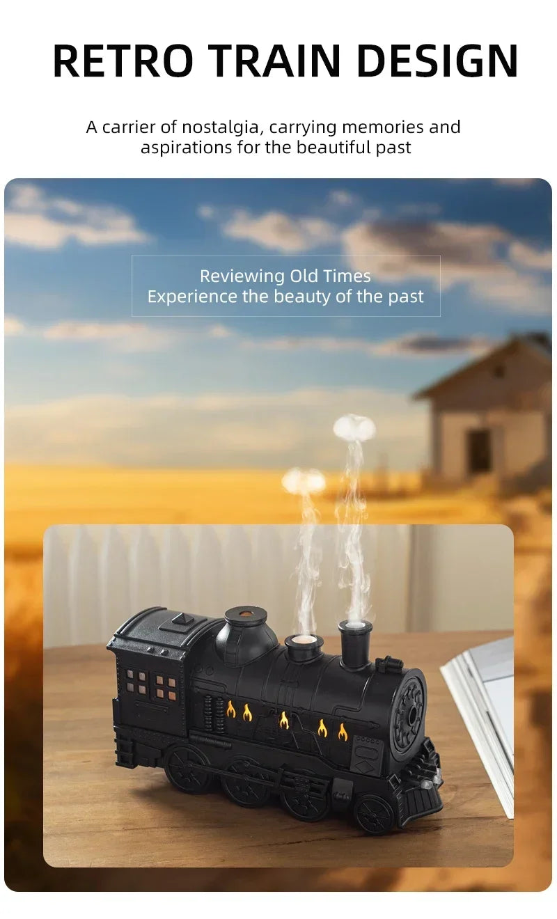 LED Train Aromatherapy Humidifier