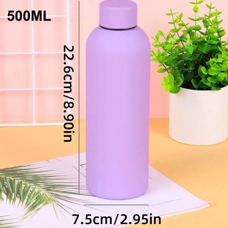 ThermoShield 500/750ML Leak-Proof Stainless Steel Thermos – Portable Insulated Bottle for Hot & Cold Beverages