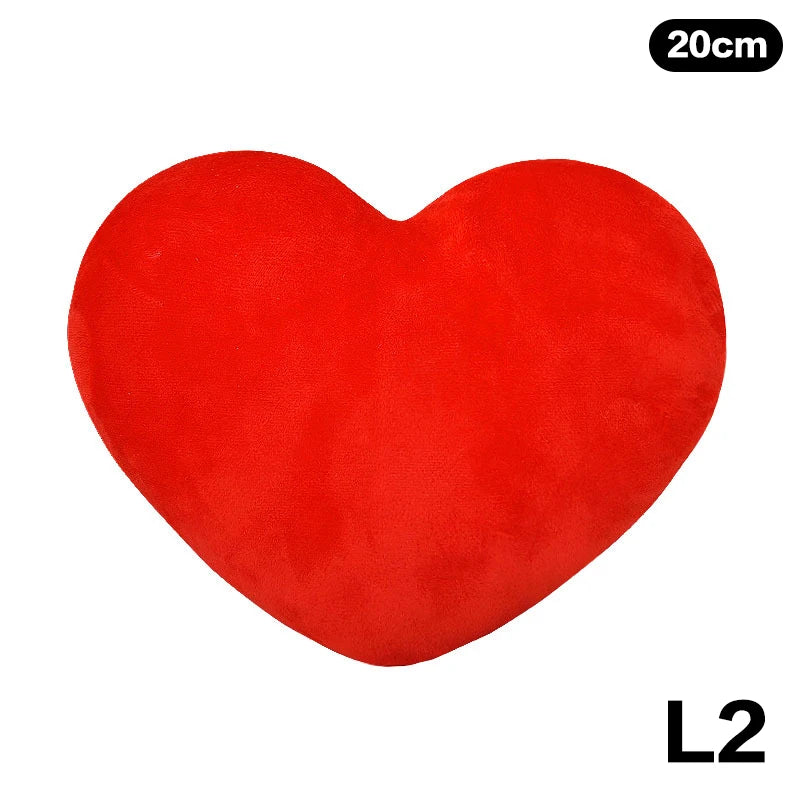 Heart-Shaped Plush Pillow – Soft Love Cushion for Living Room Decor and Valentine’s Day Gifts