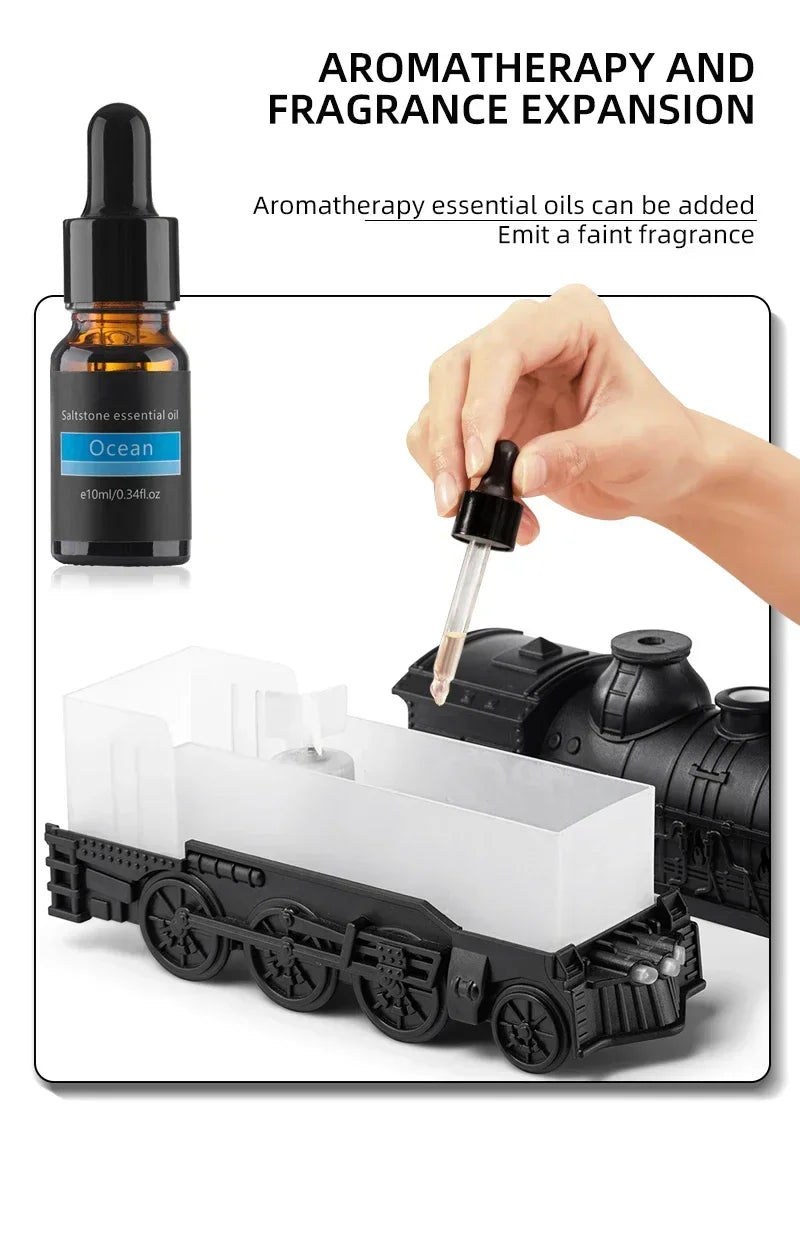 LED Train Aromatherapy Humidifier