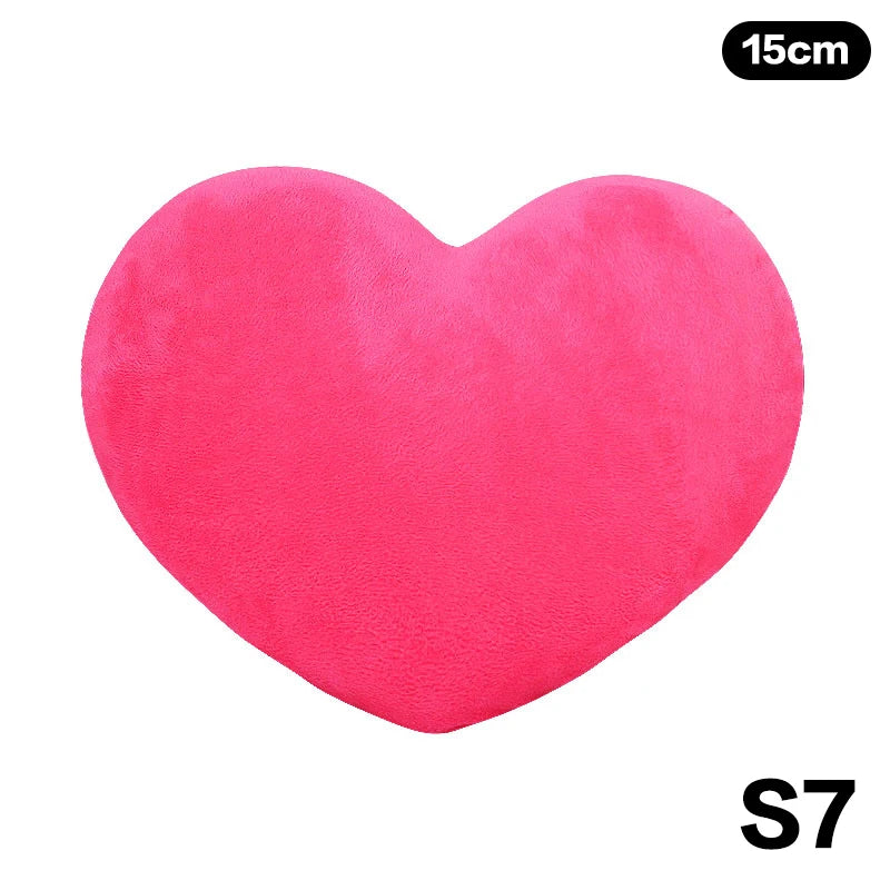 Heart-Shaped Plush Pillow – Soft Love Cushion for Living Room Decor and Valentine’s Day Gifts