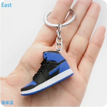 AJ4 3D Sneaker Keychain – Mini Shoe Pendant for Bags and Gifts for Kids