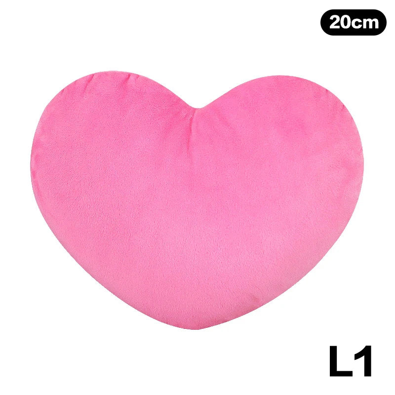 Heart-Shaped Plush Pillow – Soft Love Cushion for Living Room Decor and Valentine’s Day Gifts