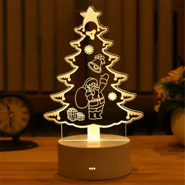 Romantic Love 3D Acrylic LED Lamp – Night Light for Home, Valentine’s Day Decor