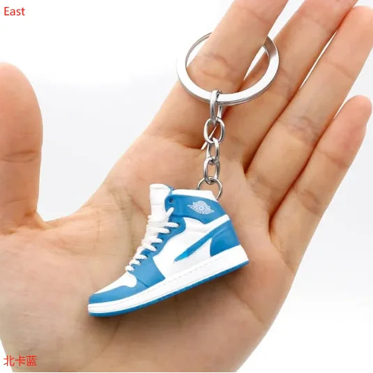 AJ4 3D Sneaker Keychain – Mini Shoe Pendant for Bags and Gifts for Kids