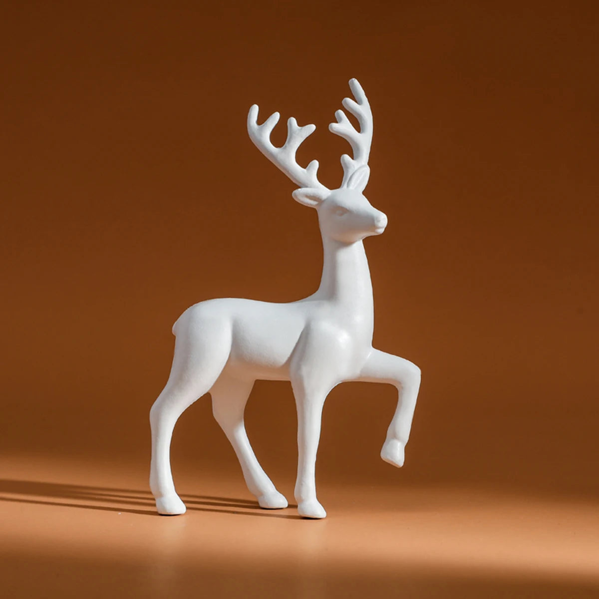 Set of 2 Mother Deer and Fawn Figurines – Cute Kids Room Decor Sculptures for Christmas & Home Decoration