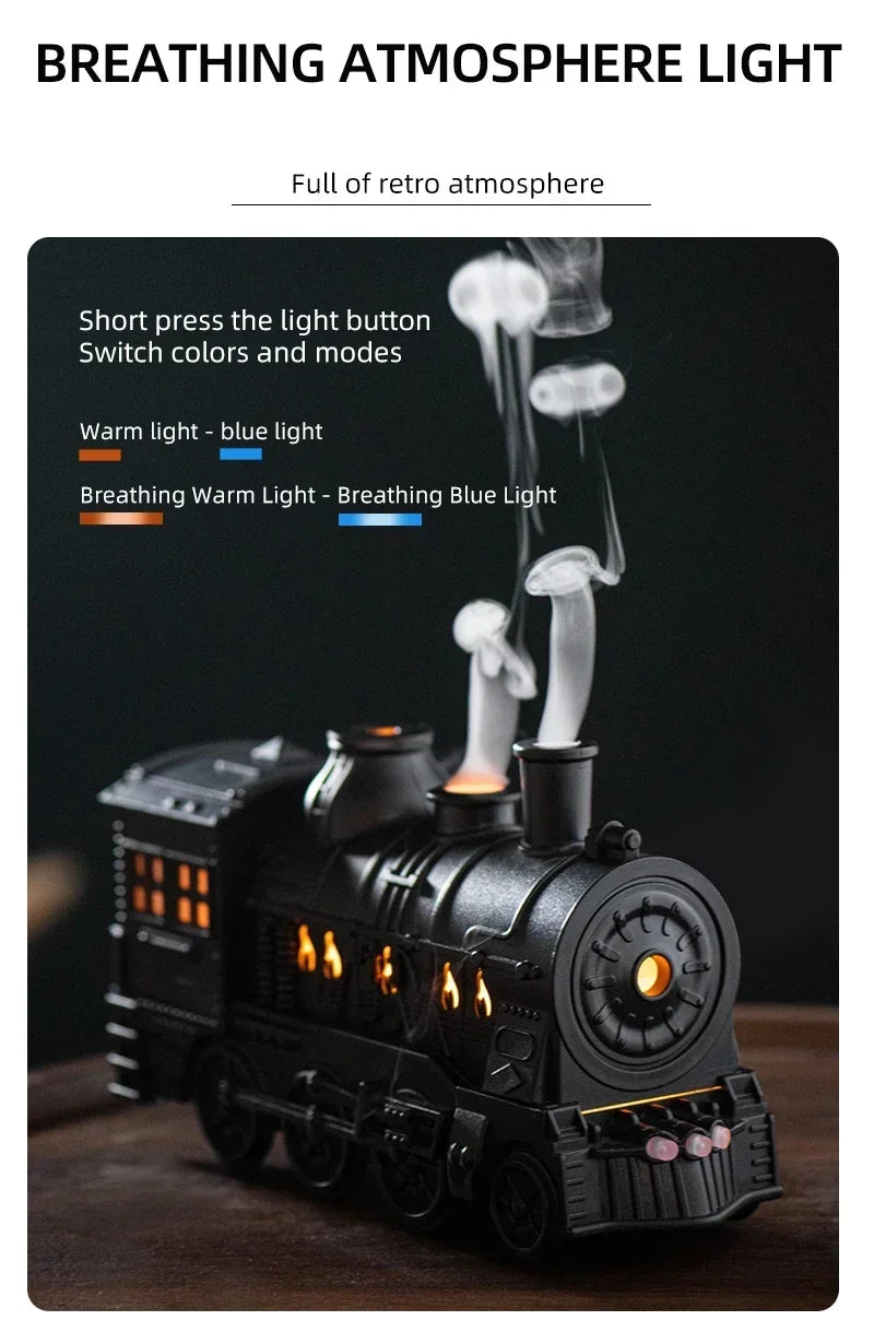 LED Train Aromatherapy Humidifier