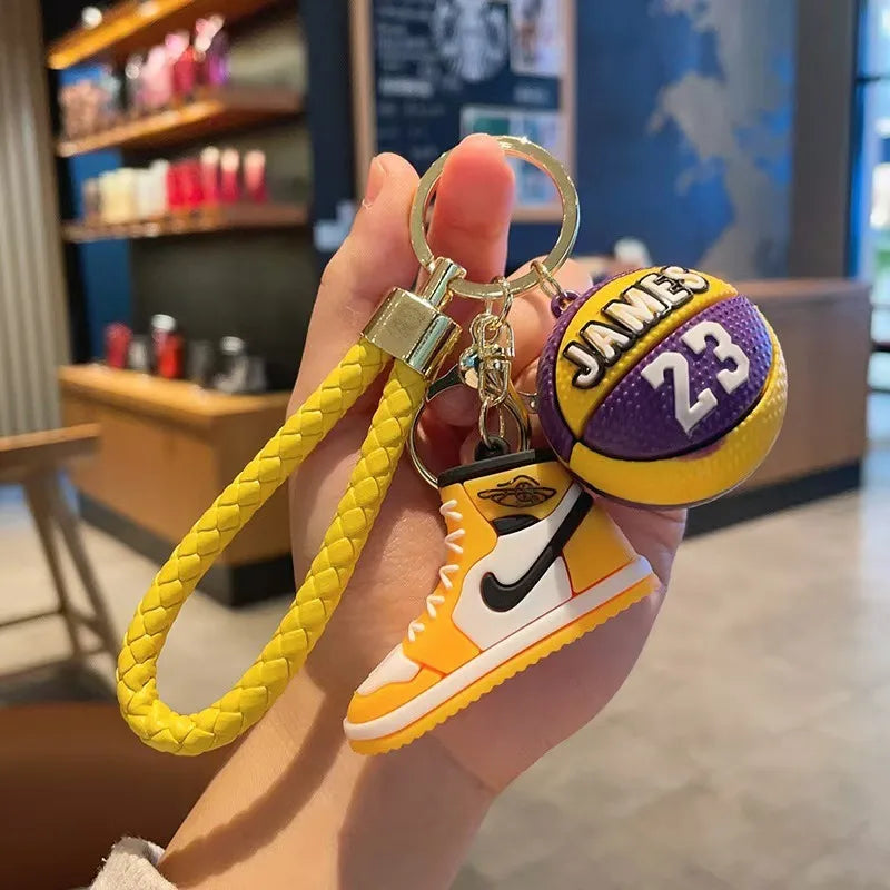 Basketball Shoes Star Keychain – Car Accessories, and Gifts
