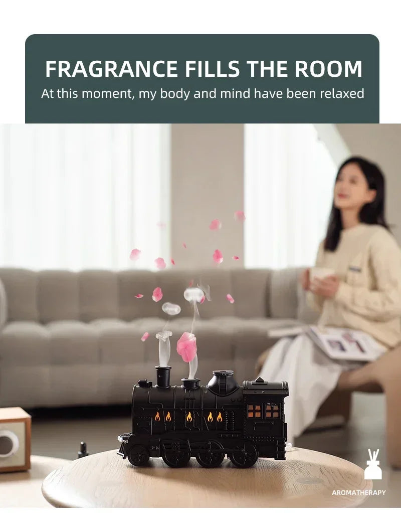 LED Train Aromatherapy Humidifier