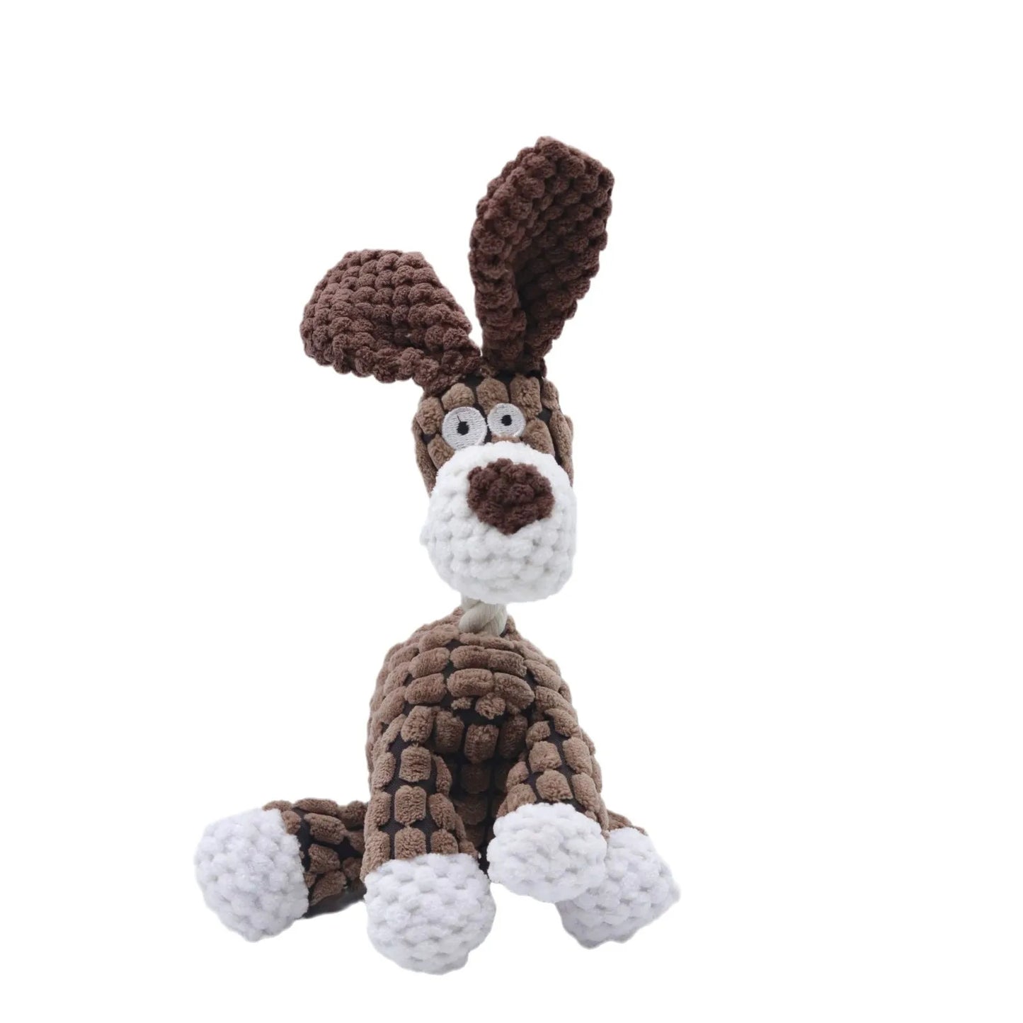 Donkey Dog Squeak Toy – Plush Cartoon Animal Sounding Toy for Small Dogs