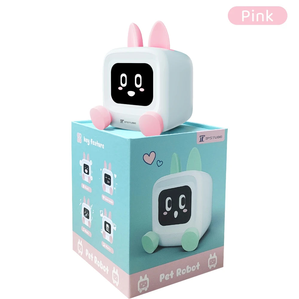 Mini TV Bluetooth Music Desktop Ornament – WiFi Sync, GIF Photo, Stock Display