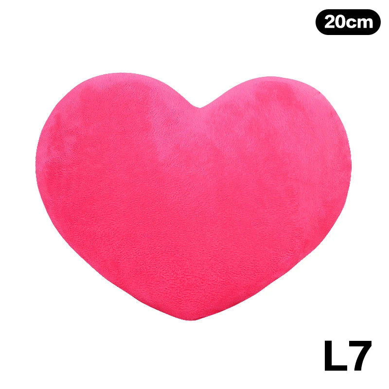Heart-Shaped Plush Pillow – Soft Love Cushion for Living Room Decor and Valentine’s Day Gifts