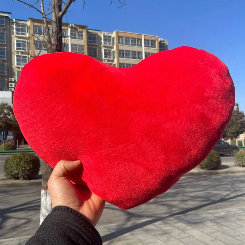 Heart-Shaped Plush Pillow – Soft Love Cushion for Living Room Decor and Valentine’s Day Gifts