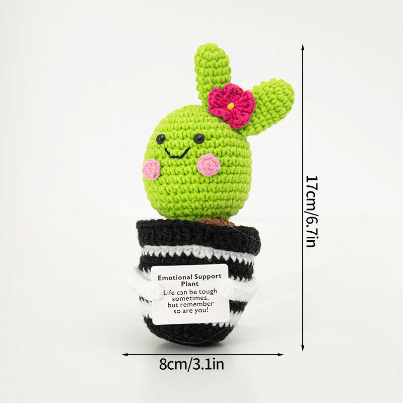 Hand-Knitted Flower Bouquet Crochet Flower - Home Decoration