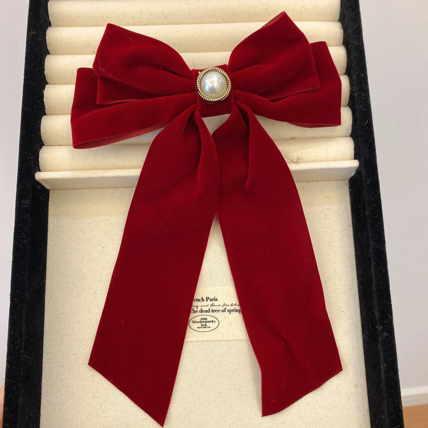Elegant Black Velvet Bow Hair Pins – Rose Design Alloy Hair Clips for Women’s Hairstyles