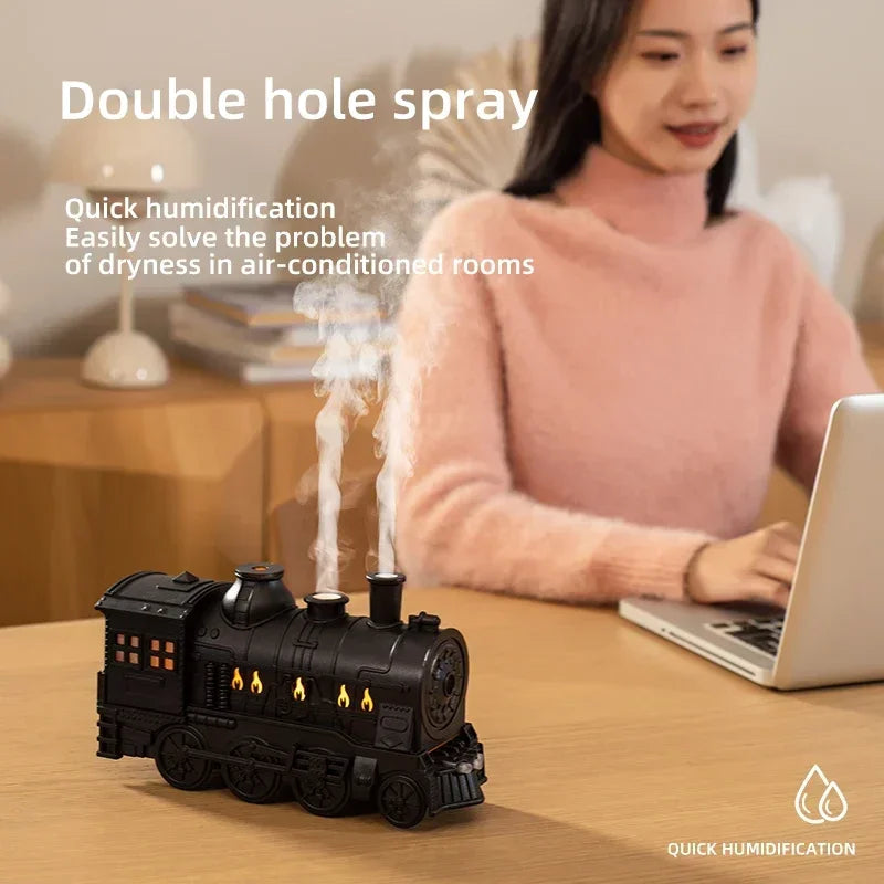 LED Train Aromatherapy Humidifier