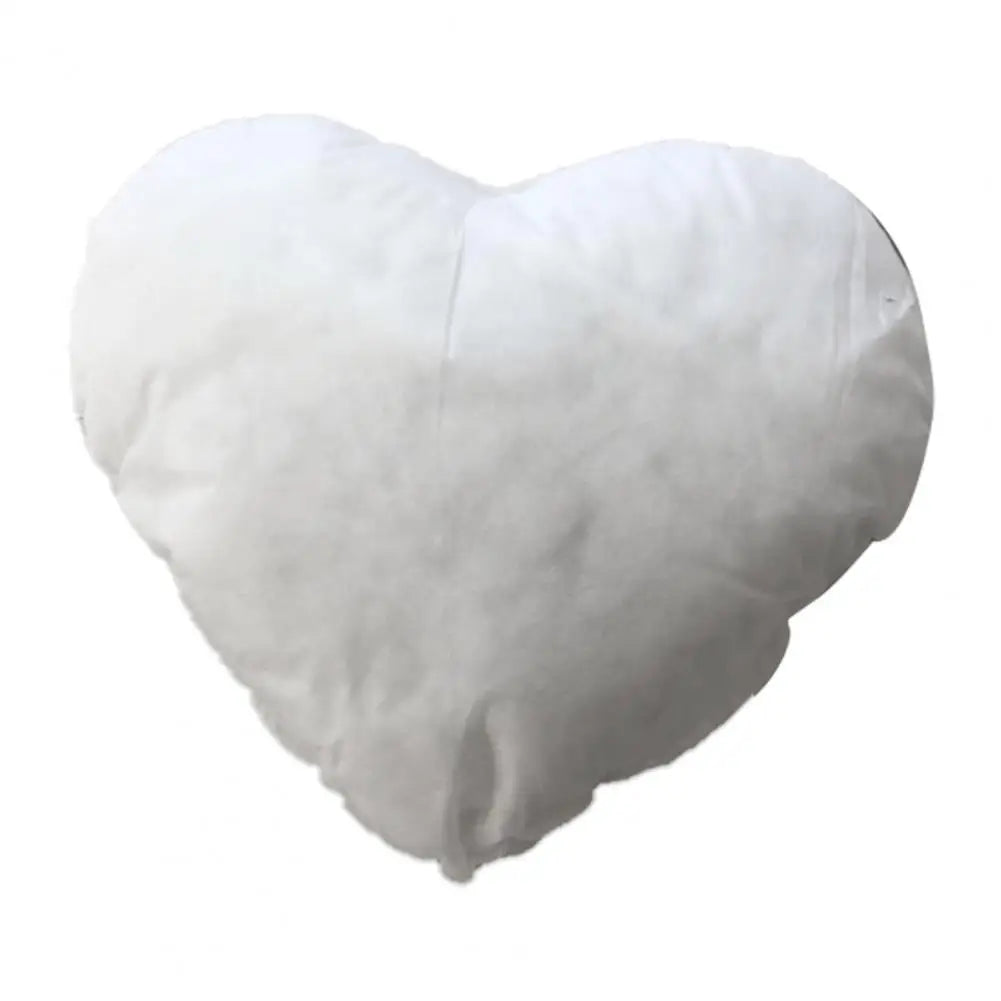 Heart-Shaped Decorative Pillow Cover – Soft, Reusable Cushion Cover with Invisible Zipper