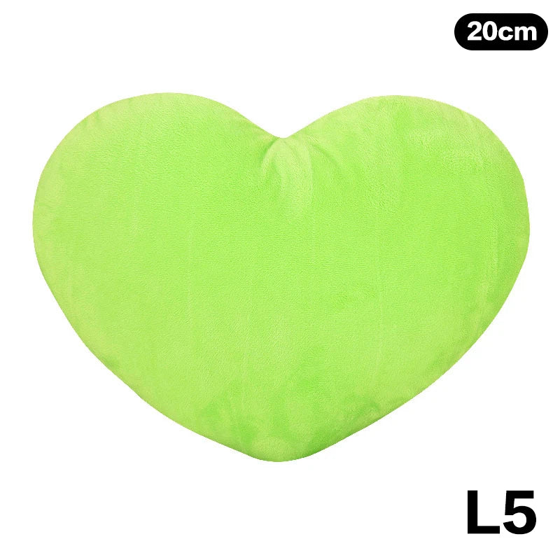 Heart-Shaped Plush Pillow – Soft Love Cushion for Living Room Decor and Valentine’s Day Gifts