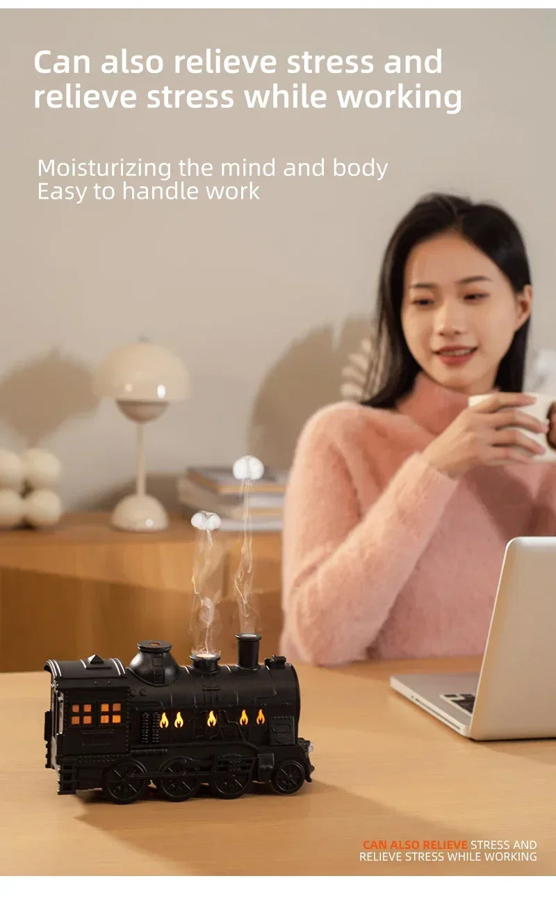 LED Train Aromatherapy Humidifier