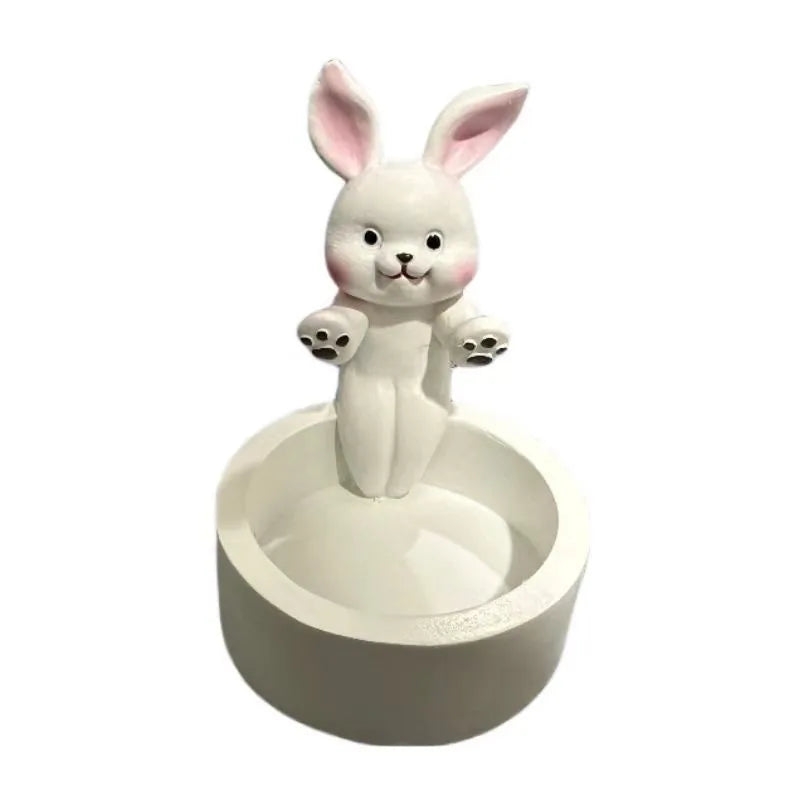 Cute Kitten Candle Holder – Creative Aromatherapy Candlestick for Home Decor