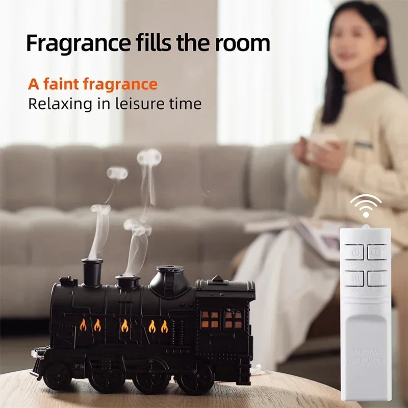 LED Train Aromatherapy Humidifier
