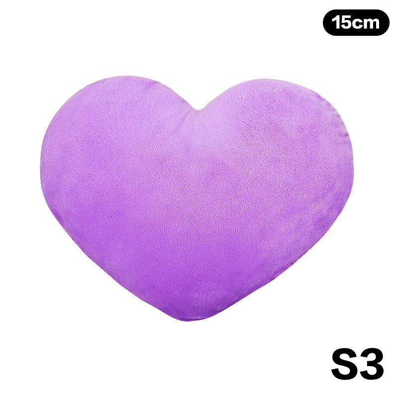 Heart-Shaped Plush Pillow – Soft Love Cushion for Living Room Decor and Valentine’s Day Gifts