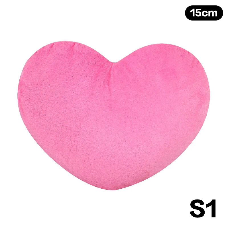 Heart-Shaped Plush Pillow – Soft Love Cushion for Living Room Decor and Valentine’s Day Gifts